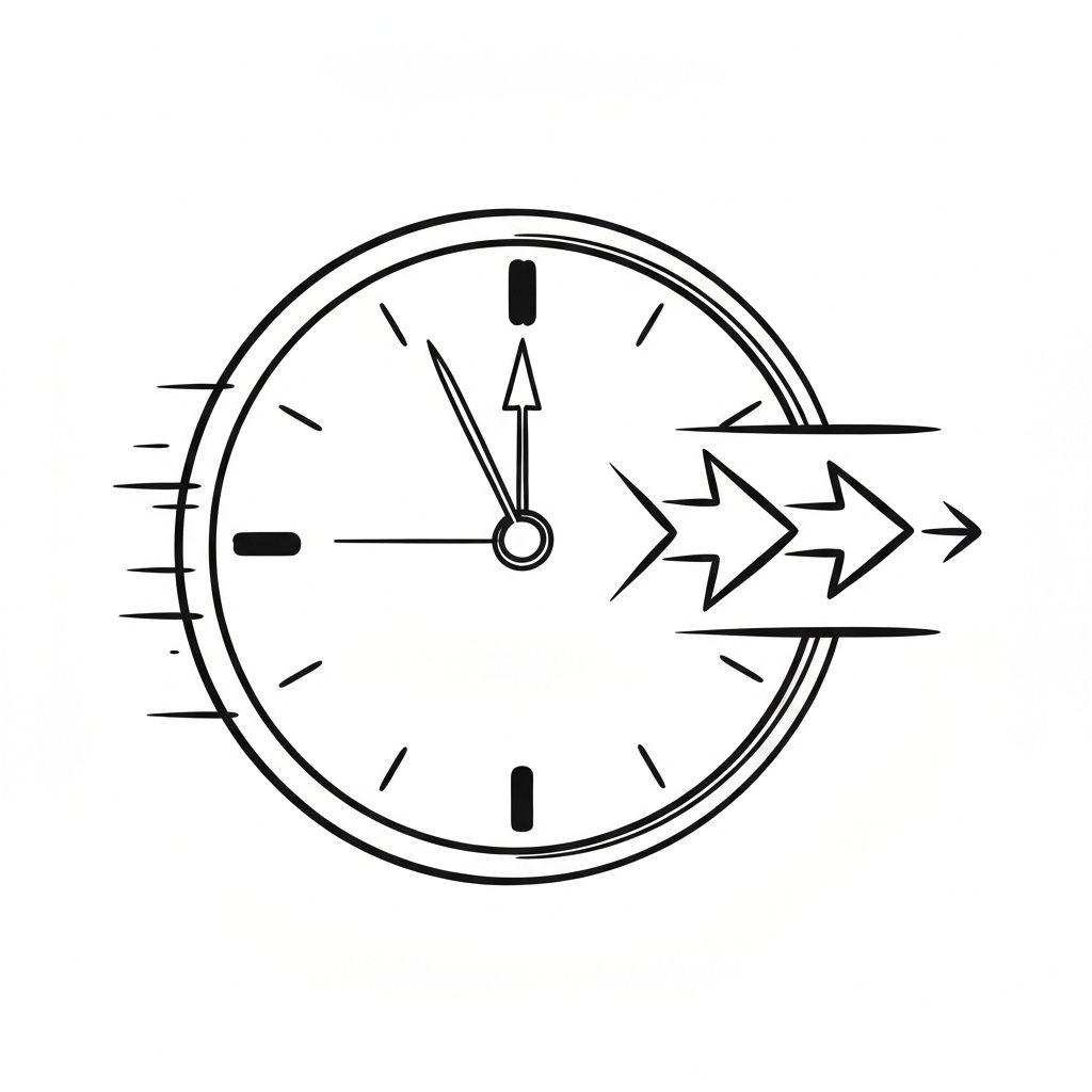 Redução de dias para minutos