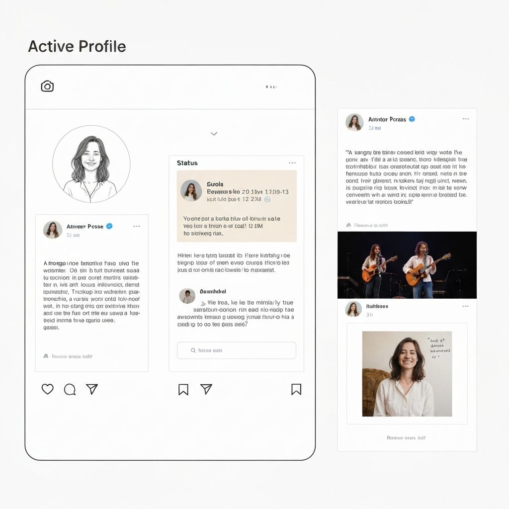 Presença ativa nas redes